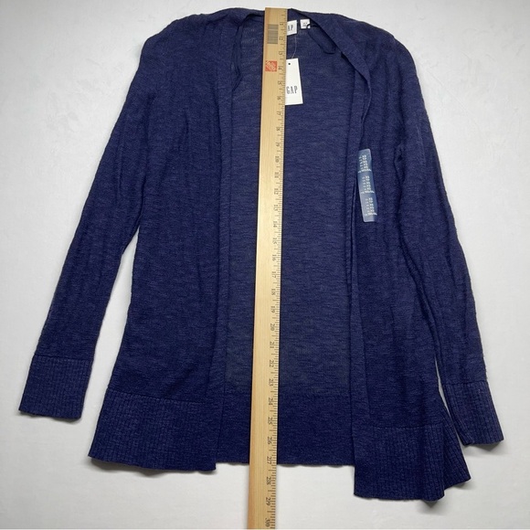 Gap Women’s Long Sleeve Lightweight Cardigan Blue Size XS NWT. - Picture 3 of 8